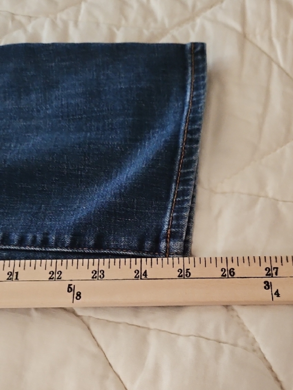Chicos So Slimming Girlfriend Straight Leg Jeans  Size 12P - Picture 5 of 7